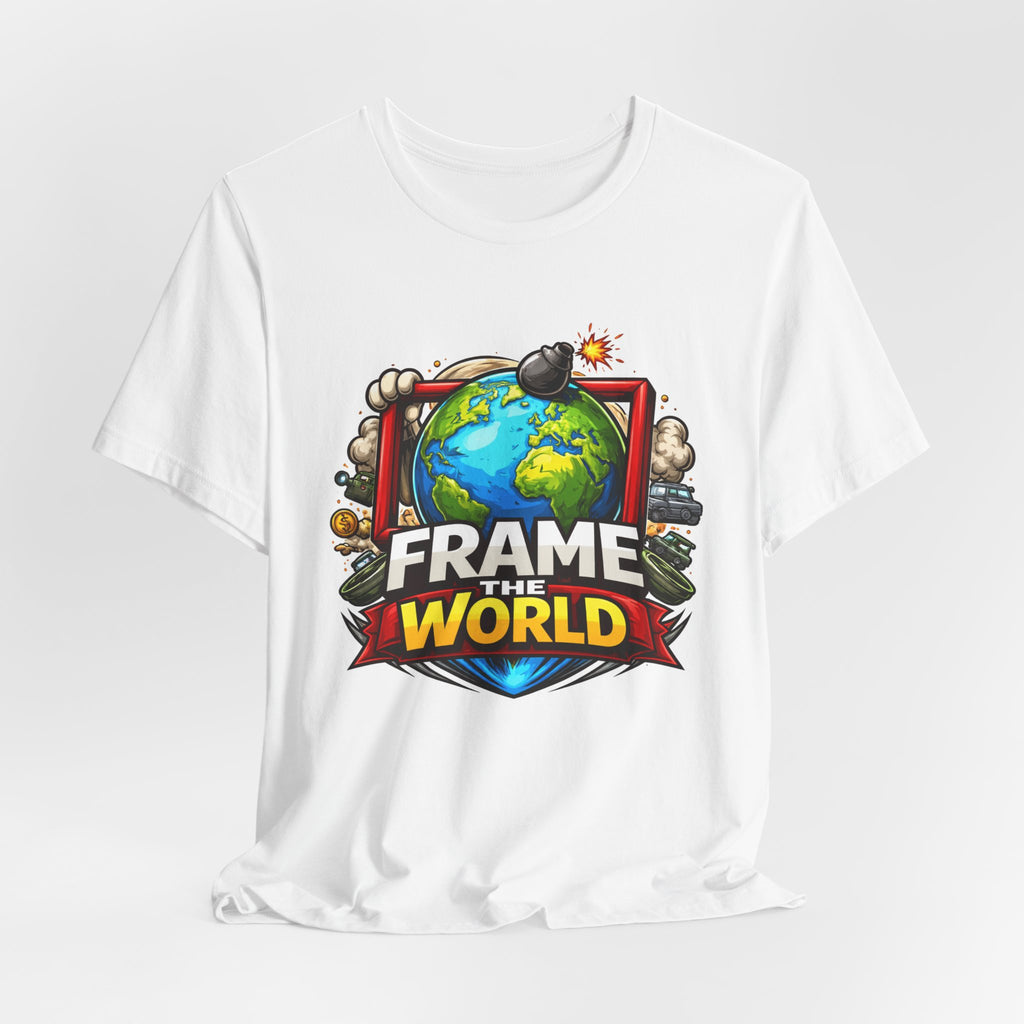 Frame The World Tee – For People Who Question Everything