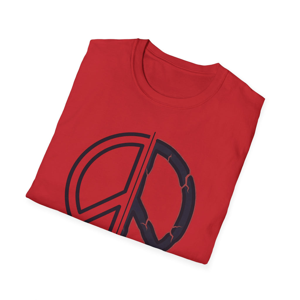 Peace at Home, Peace in the World T-Shirt — Peace Symbol Graphic Tee